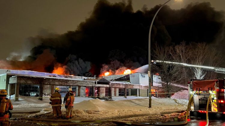 Incendie montreal