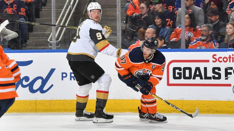 Oilers vs Golden Knights