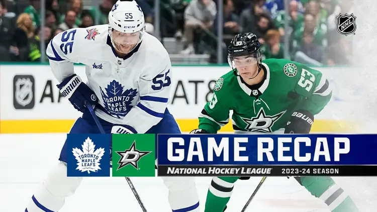 Maple Leafs vs Stars