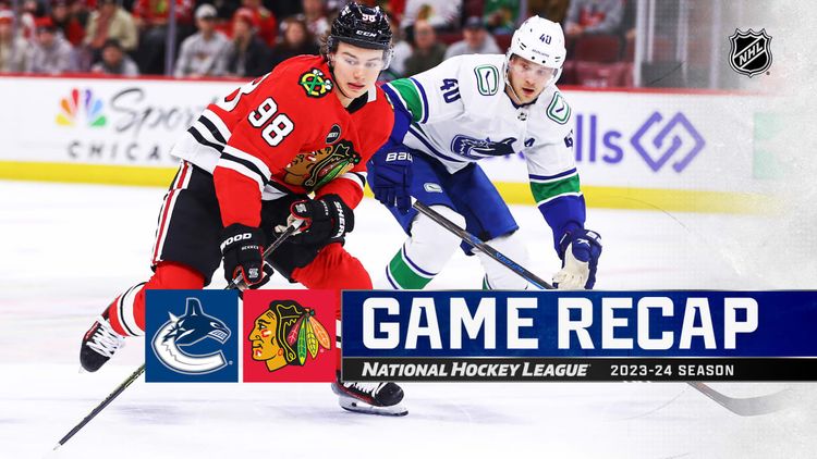 Canucks vs Blackhawks