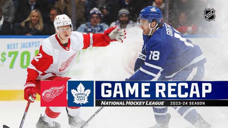 Red Wings vs Maple Leafs