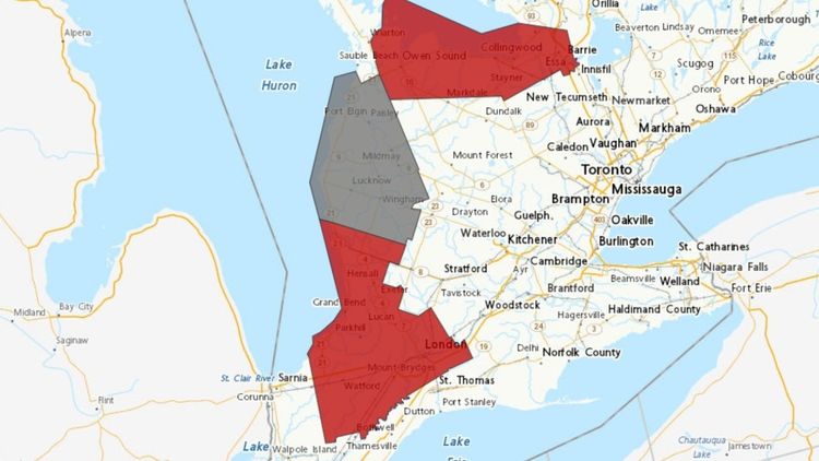 Snow squall warning