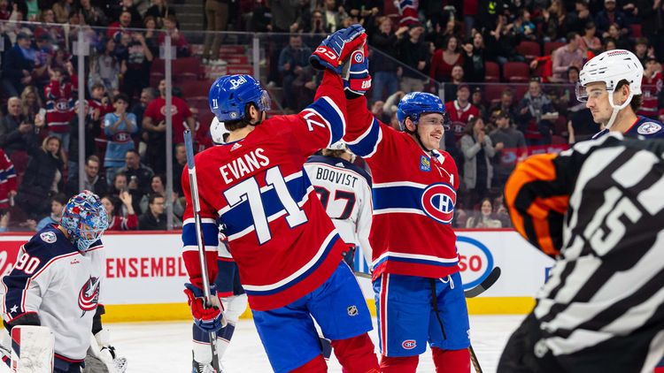 Blue Jackets – Canadiens