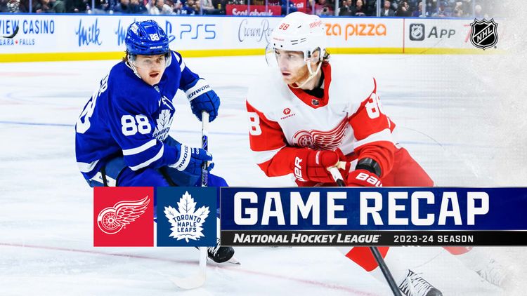 Red Wings vs Maple Leafs