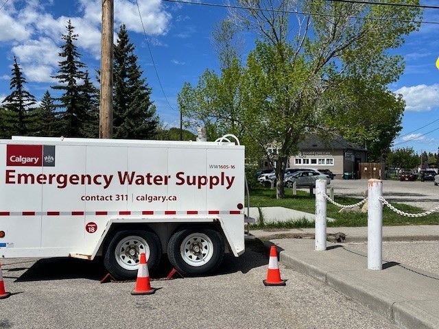 Calgary water main break update