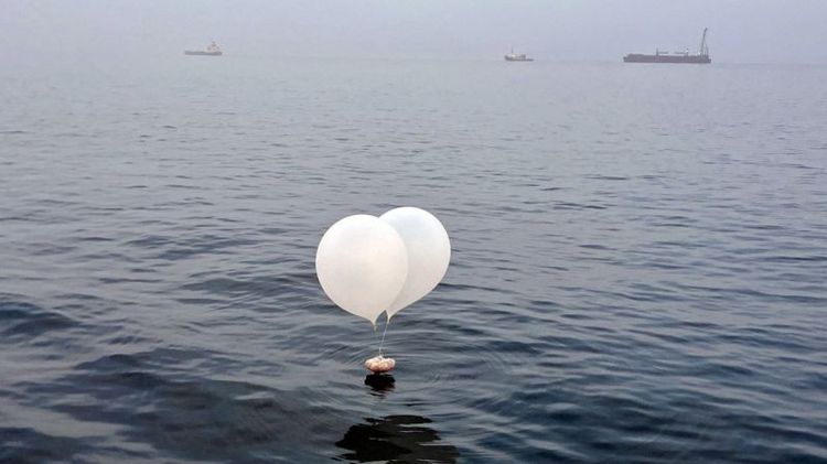 North Korea South Korea balloons