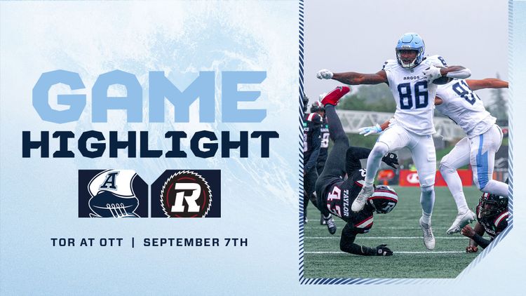 Argonauts vs Redblacks