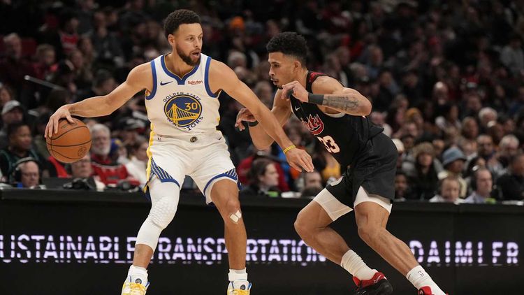 Warriors vs Trail Blazers