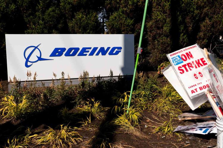 Boeing stock