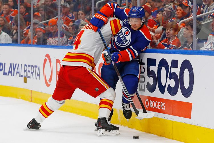 Oilers vs Flames