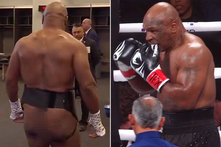 Mike Tyson butt