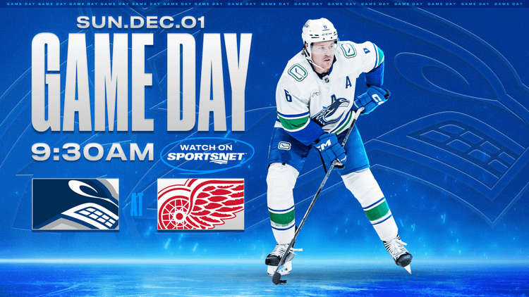 Canucks vs Red Wings