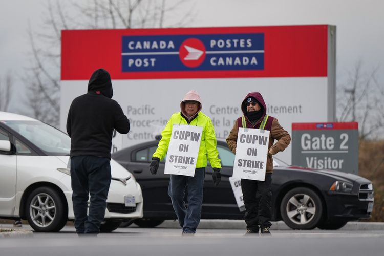 Poste Canada grève