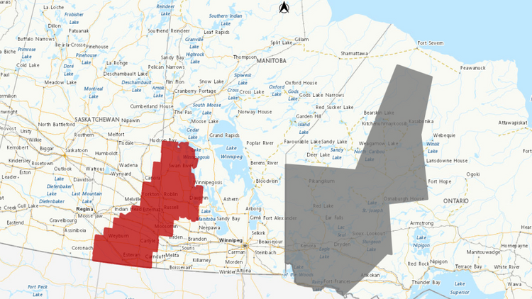 Freezing rain warning